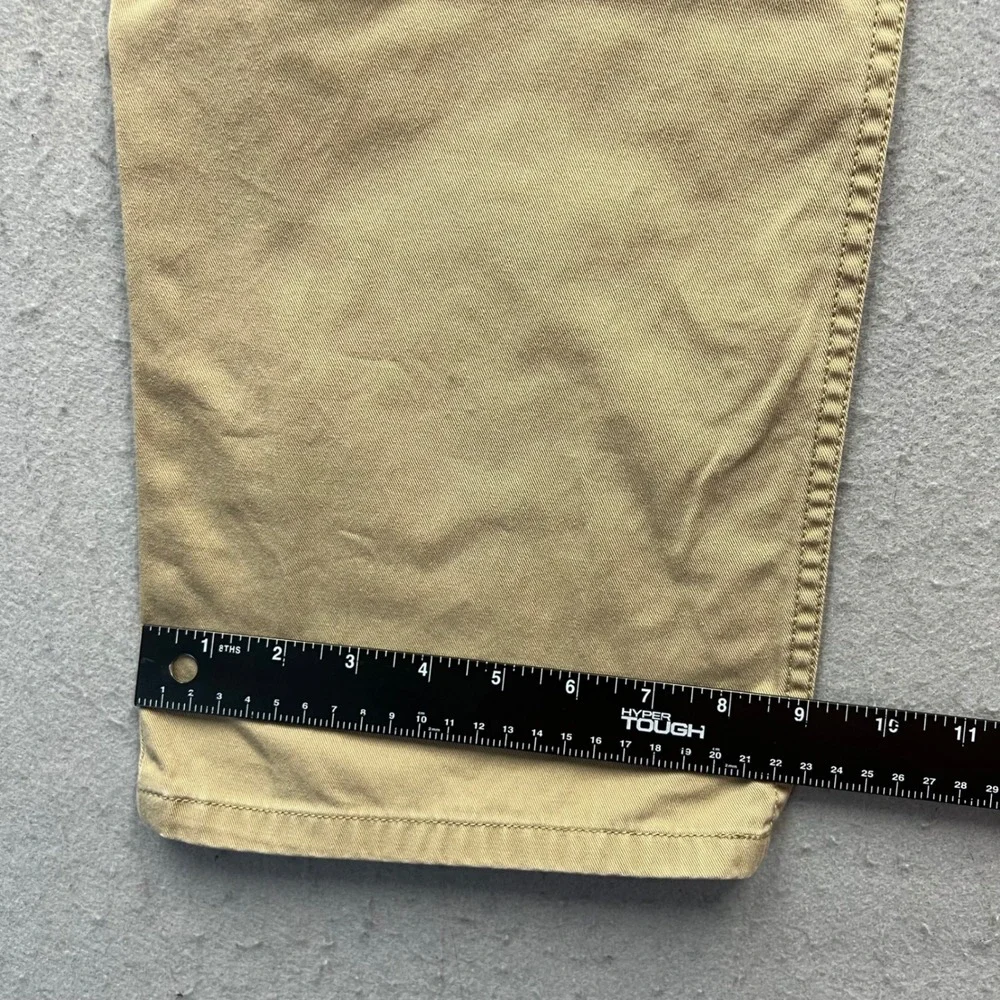 Polo Ralph Lauren 650 Straight Leg Chino Pants Mens 38x30 Khaki Tan Cotton Twill